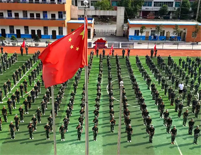 军训结营